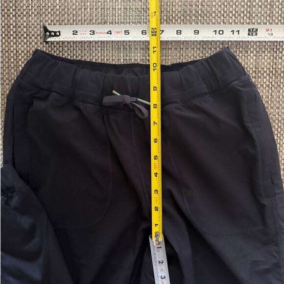 LULULEMON Var-City Mid-rise Calf Snaps Breathable Track Pant Jogger Naval Blue 6 - Picture 6 of 7